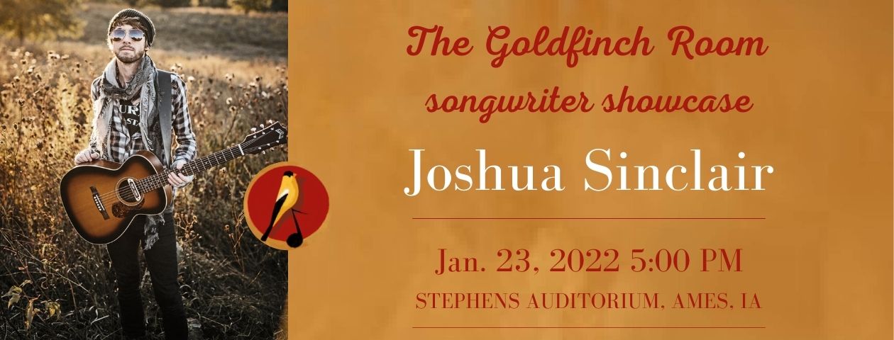 Joshua Sinclair at the Goldfinch Room