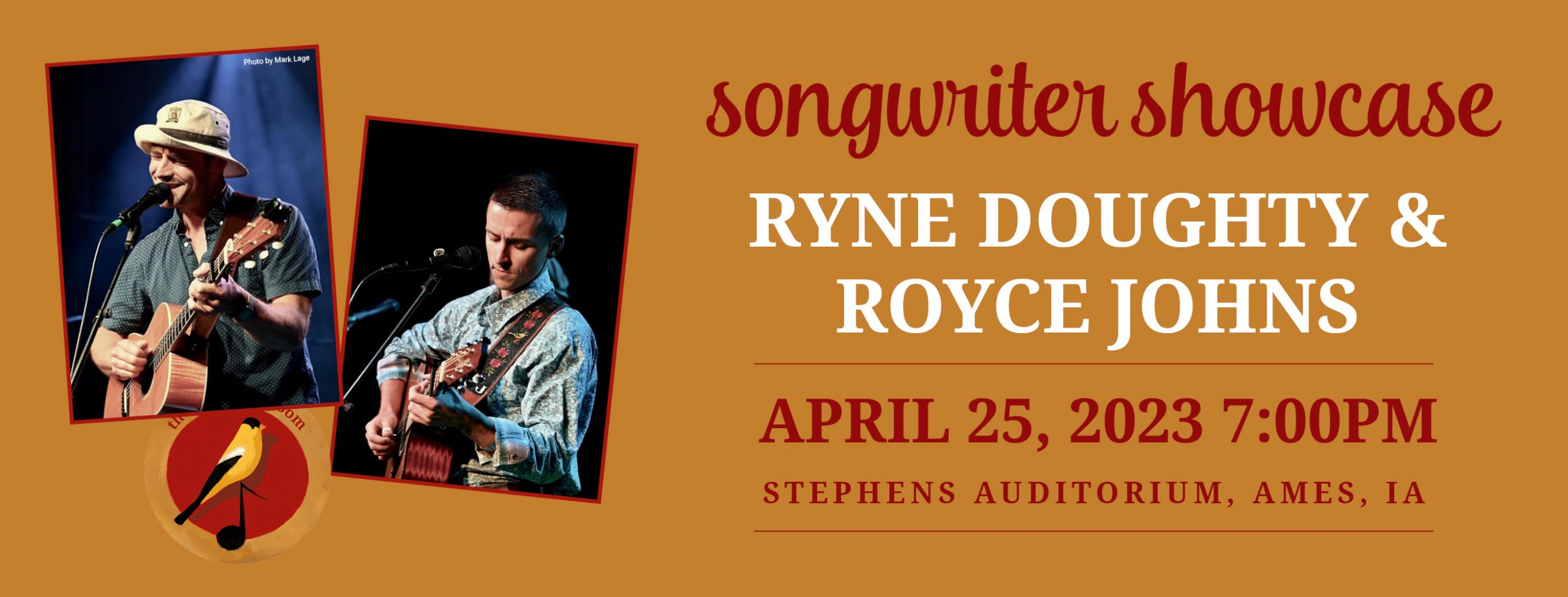 The Goldfinch Room featuring Ryne Doughty and Royce Johns